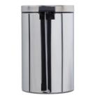 Sanelia : poubelle &agrave; p&eacute;dale - inox brillant - 20 lt photo du produit