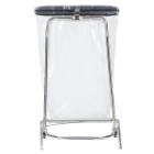 Zakhouder 110 l inox met rubberen klem Hermix artikelfoto