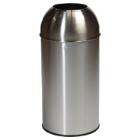 Poubelle - open dome - couvercle gris - 40 lt photo du produit