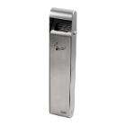 Asbak - muurbevestiging of op voet - satijn inox - 3 lt artikelfoto