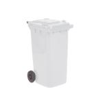 Container : blanc - sur roues - 240 lt photo du produit