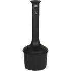 Asbak - op voet - pvc - donkergrijs -10 lt artikelfoto