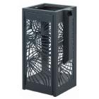 Bella : Corbeille - gris anthracite - 110 lt - anti -rongeur - avec cendrier photo du produit