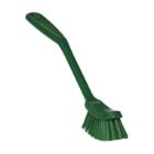 Brosse vaisselle vikan : polyester - vert - medium - 29 cm photo du produit