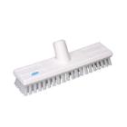 Schuurborstel : met waterdoorvoer - hard - 27 cm - extra hard - wit artikelfoto