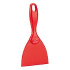 Handscharpper : polypropyleen - rood - 10 x 21 x 1.8cm artikelfoto