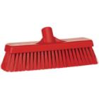 Vloerborstel vikan : polyester - rood - medium - 30cm artikelfoto