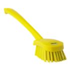 Brosse &agrave; main manche long dur 41,5 cm jaune Vikan photo du produit