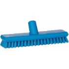 Schuurborstel : met waterdoorvoer - hard - 27 cm - blauw artikelfoto