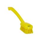 Handborstel medium met steel 26 cm jaune Vikan artikelfoto