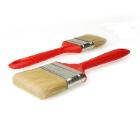 Kwast - plat - blond haar - kunststof steel - 1"- 30 mm - "industrie" artikelfoto