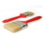 Kwast - plat - blond haar - kunststof steel - 1,5"- 40 mm - "industrie" artikelfoto