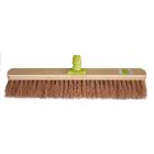 Cocosveger vlakke montuur gelakt hout steelhouder 40 cm Linea wood artikelfoto