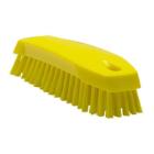 Brosse &agrave; r&eacute;curer main medium 16,5 cm jaune Vikan photo du produit