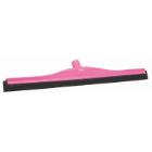 Vloerwisser vikan : polypropyleen - roze - zwart rubber - 60 cm artikelfoto