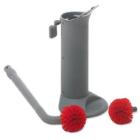 Set wc : borstel - vervang hoofd - houder - ergonomische steel artikelfoto