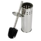 Toiletborstel met houder geborsteld inox artikelfoto