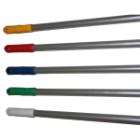 Aluminium steel handgreep blauw 140 cm Ø 23,4 mm artikelfoto