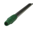 Manche : acier inoxydable - vert - 1500mm photo du produit