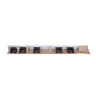 Steelhouder : toolflex - zwart - 90 cm - 5-delig - "hygienic" artikelfoto