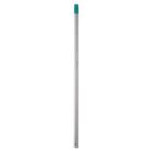 Manche aluminium poignée verte 150 cm Ø 23 mm photo du produit