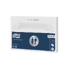 Protection couvre-siège pour lunette de toilette 20 pack de 250 feuilles Tork V1 photo du produit
