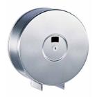 Jumbo basic : geborsteld inox - dispenser wc-rol - 400m - sleutel - Ø 30cm artikelfoto