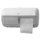 toiletpapier dispenser wit 29 x 16 x 16 cm T4 Tork Twin artikelfoto