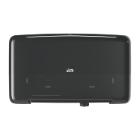 Tork Elevation Mini Jumbo toiletpapier Twin Dispenser Zwart 44 x 15 x 26 cm T2 artikelfoto