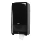 Toiletpapier Dispenser Zwart 19 x 14 x 35 cm T6 Tork Twin Mid size roll Compact artikelfoto
