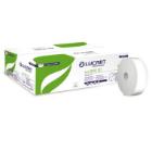 Eco : toiletpapier - gerecycleerd - 2 laags - wit - 12 rol. x 900 v. - 202 m artikelfoto