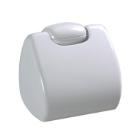 Rolhouder voor 1 kleine toiletpapierrol wit artikelfoto