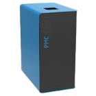 Sorteerafvalbak cubatri 65 l mangaangrijs blauw polypro emmer "pmc" sans serrure artikelfoto