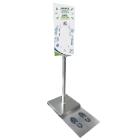 Global Care - totem voor dispenser - alu artikelfoto
