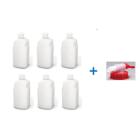 Refill kit : 6 bouteilles 1 l vides - 1 bouchon doseur - &eacute;tiquettes - robinet photo du produit