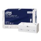 Handdoek wit 1 laag 12 x 410 vels  H5 Tork peakserve artikelfoto