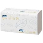 Handdoek wit 2 laags 21,2 x 25,5 cm H2 Xpress artikelfoto