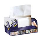 Witte handdoeken in dispenserdoos 2laags 21x21cm 180v Wizzy box artikelfoto