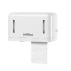 Toiletpapier dispenser - 2 rollen - wit - Satino - MT1 artikelfoto