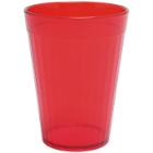 Beker : 20cl - PET - rood - "harfield" artikelfoto