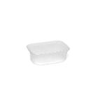 Bakje : transparant - pp - geribd - 150 cc - 108 x 82 x 34 mm - 2000 st artikelfoto
