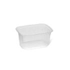 Ravier : transparent - pp -  strie - 250 cc - 108 x 82 x 52 mm - 2000 pc photo du produit