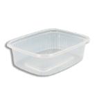 Ravier : transparent - ps - strie - 125 cc  - 108 x 82 x 29 mm - 1000 pc photo du produit