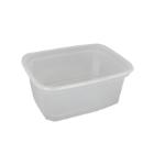 Bakje : wit - pp - geribd - 18 x 13,3 x 4,8 cm - 750 cc - 300 st artikelfoto