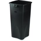 Vierkante container : zwart - 87lt - 41.98 x 39.4 x 78.8cm artikelfoto