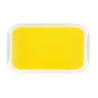Poly lux : dienblad rocca - geel - 53 x 32.5cm - polyester artikelfoto