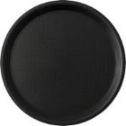Black line round : dienblad rond - 38cm - thermoplastic - antisliplaag artikelfoto
