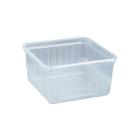Bakje : transparant - ps - 11,4 x 11,4 x 6,1 cm - 500 cc -500 st artikelfoto