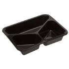 Bakje : zwart - pp - 3 vaks - 22,7 x 17,7 x 4,5 cm - 200 st artikelfoto