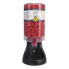 Conicdisplay : conic 500 oordopjes dispenser - grijs - met navulling 500 st artikelfoto